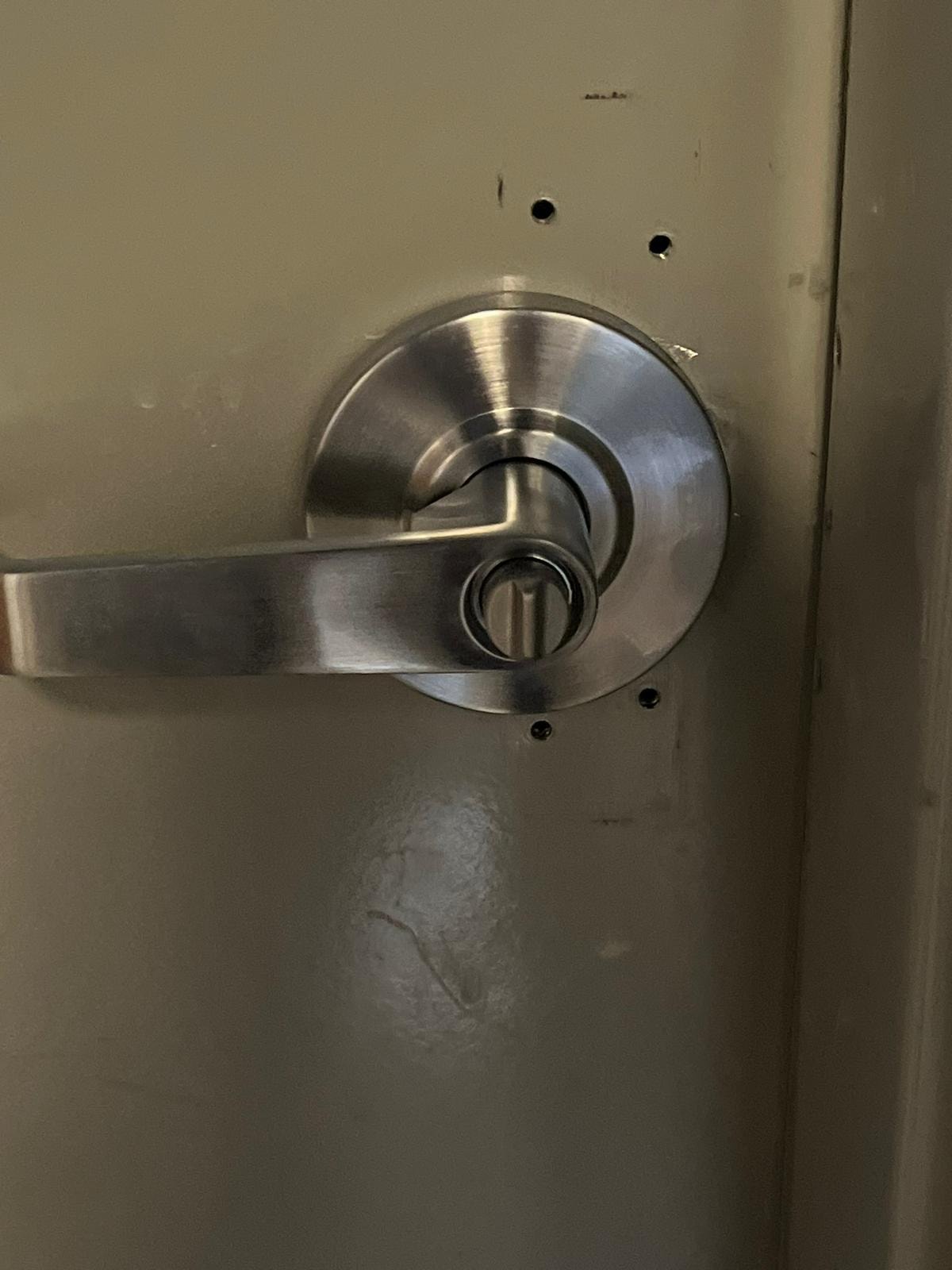 Commercial lever handle replacment